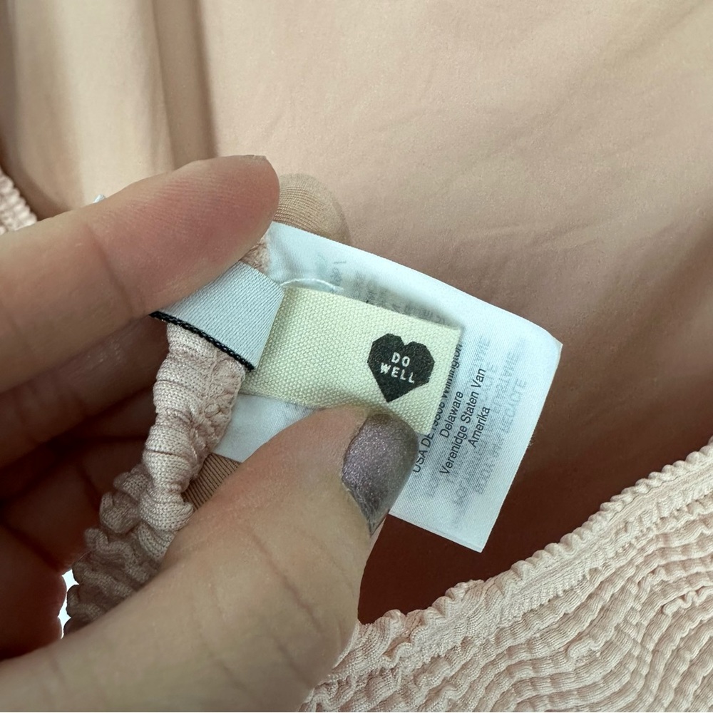 Madewell Second Wave Textured One Piece Swimsuit - Picture 6 of 9